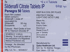 Penegra 50 Mg Tablet 2